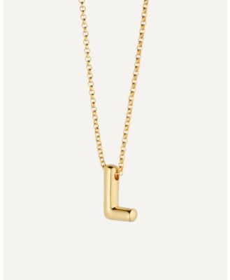 Avant Studio - Bubble Letter Necklace L - Jewellery (Gold) Bubble Letter Necklace L