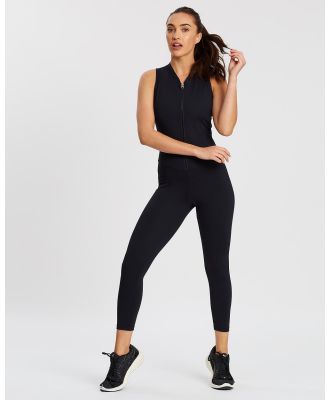 AVE Active - Compression Yoga One Piece - all compression (Black) Compression Yoga One-Piece