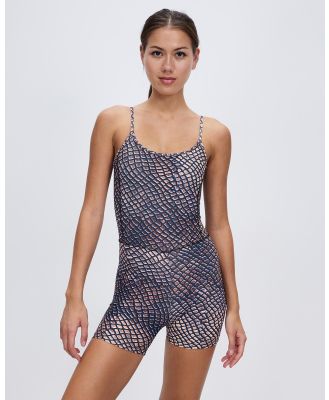 AVE Active - Snake Short Yoga One Piece - All onesies (Snake Print) Snake Short Yoga One-Piece