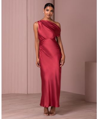 Azzurielle - Eliam Dress - Bridesmaid Dresses (Wine) Eliam Dress