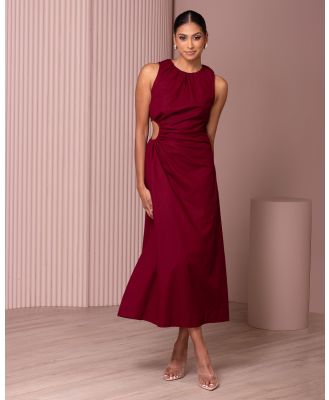 Azzurielle - Feyre Dress - Dresses (Wine) Feyre Dress