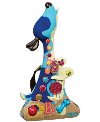 B. Toys - Woofer Hound Dog Guitar - Musical Instruments (Multi) Woofer Hound Dog Guitar