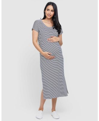 Bamboo Body - Elsie Dress - Dresses (Thin Stripe) Elsie Dress