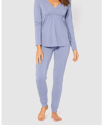 Bamboo Body - PJ Slouch Pant - Sleepwear (Lavender) PJ Slouch Pant