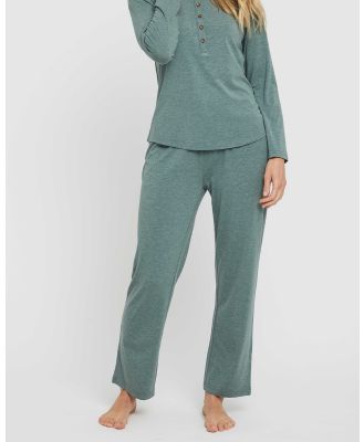 Bamboo Body - Relax PJ Pants - Sleepwear (Moss Green) Relax PJ Pants