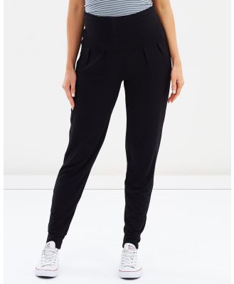 Bamboo Body - Softline Slouch Pants - Sweatpants (Black) Softline Slouch Pants