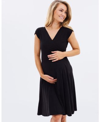 Bamboo Body - Wrap Dress - Dresses (Black) Wrap Dress