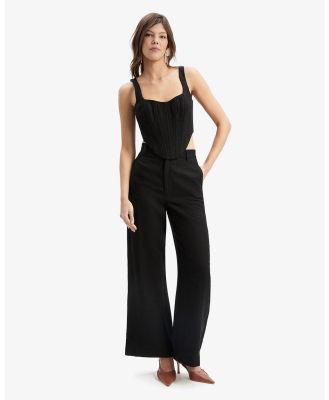 Bardot - Enya Linen Pant - Pants (194006 BLACK) Enya Linen Pant