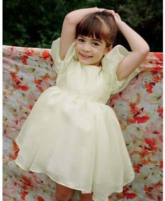 Bardot Junior - Juliet Organza Mini Dress   Kids - Dresses (Sunshine) Juliet Organza Mini Dress - Kids