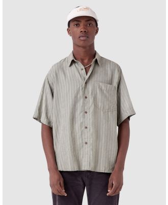 Barney Cools - Homie Shirt - Casual shirts (Sage Jacquard) Homie Shirt