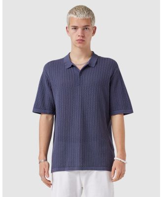 Barney Cools - Knitted Polo - Shirts & Polos (Marina) Knitted Polo