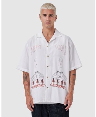 Barney Cools - Resort Shirt - Casual shirts (Vintage White Oasis) Resort Shirt