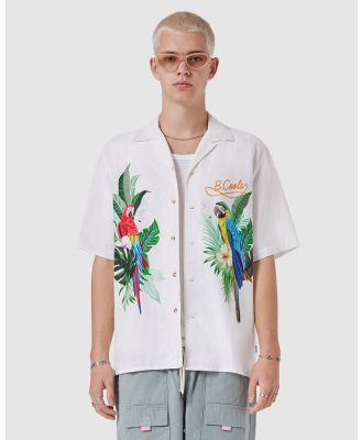 Barney Cools - Resort Shirt - Casual shirts (White Parrot) Resort Shirt