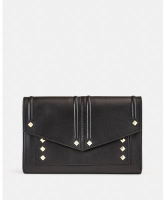 BEE - Olivia Black Clutch Bag - Handbags (Black) Olivia Black Clutch Bag