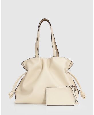 Belle & Bloom - C'est La Vie Shoulder Bag   Sand - Handbags (Sand) C'est La Vie Shoulder Bag - Sand