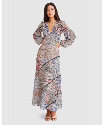 Belle & Bloom - In Your Dreams Maxi Dress - Printed Dresses (Beige) In Your Dreams Maxi Dress