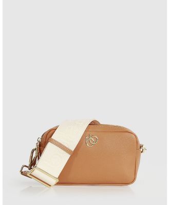 Belle & Bloom - Made You Look Camera Bag - Handbags (Tan) Made You Look Camera Bag