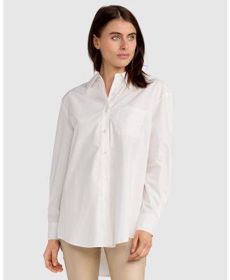 Belle & Bloom - My Girl Oversized Shirt - Casual shirts (white) My Girl Oversized Shirt