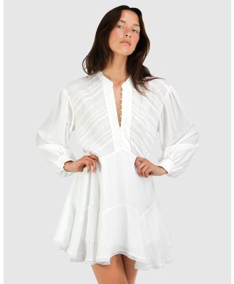 Belle & Bloom - Resolution Mini Dress - Dresses (White) Resolution Mini Dress