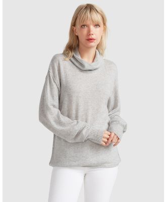 Belle & Bloom - Simple Pleasures Cashmere Knit - Jumpers & Cardigans (Grey) Simple Pleasures Cashmere Knit