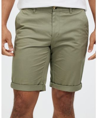 Ben Sherman - Signature Chino Shorts - Chino Shorts (Litchen Green) Signature Chino Shorts