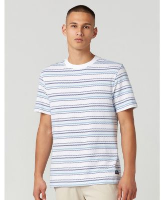 Ben Sherman - Stripe Tee - Long Sleeve T-Shirts (BLUE) Stripe Tee