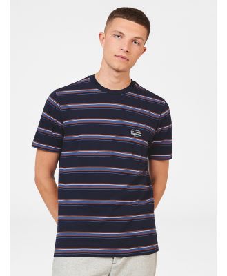 Ben Sherman - Stripe Tee - Long Sleeve T-Shirts (NAVY) Stripe Tee