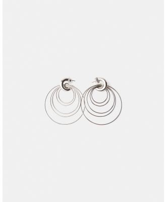 Bershka - Multi sphere Earrings Signature Edition - Jewellery (Silver) Multi-sphere Earrings Signature Edition