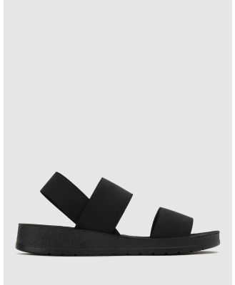 Betts - Rise Vegan Comfort Footbed Sandals - Sandals (Black) Rise Vegan Comfort Footbed Sandals