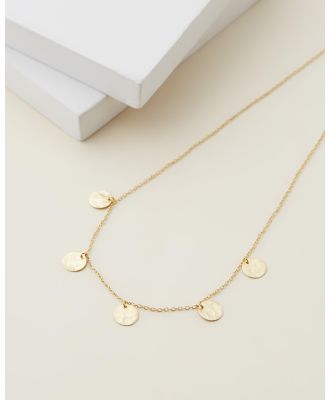 Bianc - Scattered Jingle Necklace - Jewellery (Gold) Scattered Jingle Necklace