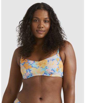 Billabong - Last Summer Lila   D Cup Bikini Top For Women - Swimwear (BLUE) Last Summer Lila   D Cup Bikini Top For Women