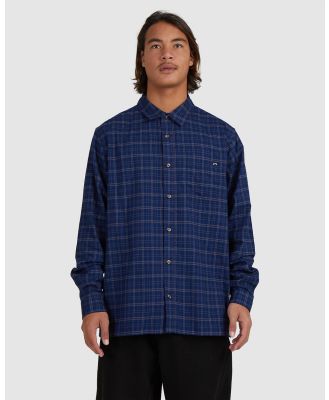 Billabong - Mogule   Long Sleeve Shirt For Men - Tops (NAVY) Mogule   Long Sleeve Shirt For Men