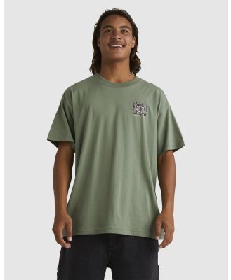 Billabong - Seventy Three Sun T Shirt - Tops (SAGE) Seventy Three Sun T Shirt