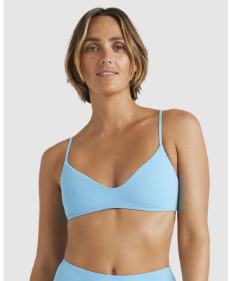 Billabong - Sol Searcher V Bralette Bikini Top - Bikini Tops (TAHITI BLUE) Sol Searcher V Bralette Bikini Top