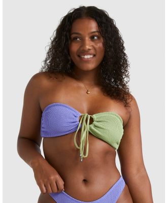 Billabong - Summer High Drew 2 Way Bikini Top - Swimwear (PEA POD) Summer High Drew 2 Way Bikini Top