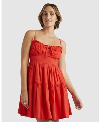 Billabong - Wild Fire Dress - Dresses (RAD RED) Wild Fire Dress