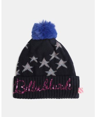 Billieblush - Pull On Hat   Kids - Headwear (Navy) Pull On Hat - Kids