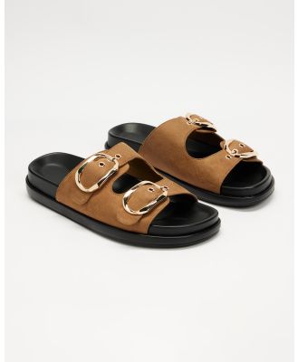 Billini - Kasen Sandals - Sandals (Taupe Suede) Kasen Sandals