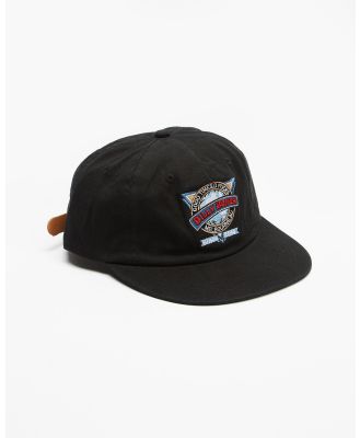 Billy Bones Club - Globe Cap - Headwear (Black) Globe Cap