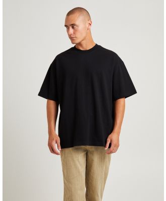 Black Noise White Rain - Killie T Shirt - Short Sleeve T-Shirts (FLAT BLACK) Killie T-Shirt