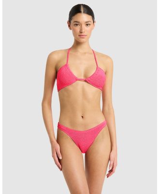 Bond-Eye Swimwear - Jean Triangle - Swimwear (Neon Azalea Recycled) Jean Triangle