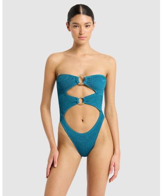 Bond-Eye Swimwear - Lana One Piece - Swimwear (Ocean Shimmer) Lana One Piece