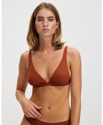 BONDI BORN - Aurelie Bikini Top - Bikini Tops (Copper) Aurelie Bikini Top