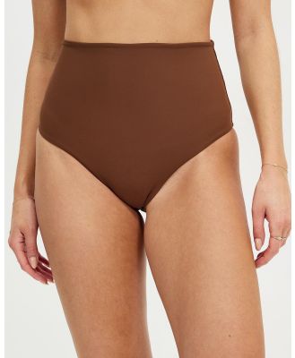 BONDI BORN - Faith II Bikini Bottoms - Bikini Bottoms (Cocoa) Faith II Bikini Bottoms