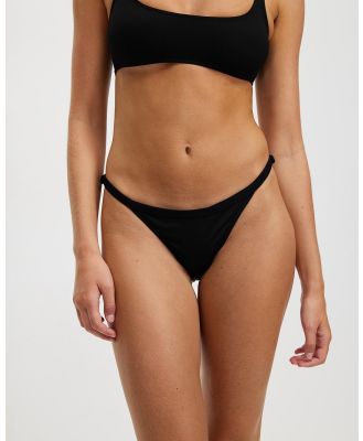 BONDI BORN - Presley Bikini Bottoms - Bikini Bottoms (Black) Presley Bikini Bottoms