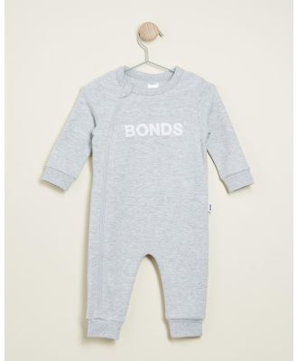 Bonds Baby - Tech Zippy   Babies - Rompers (New Grey Marle) Tech Zippy - Babies