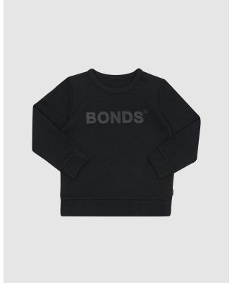 Bonds Kids - Tech Sweats Pullover - Sweats (Nu Black) Tech Sweats Pullover