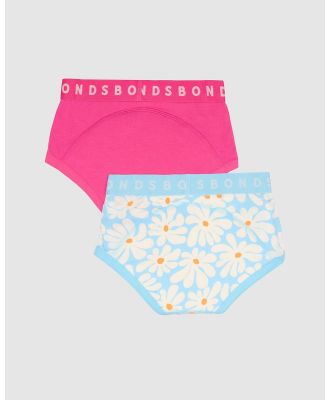 Bonds Kids - Whoopsies Toilet Training Undies 2 Pack - Underwear & Socks (Print I1R) Whoopsies Toilet Training Undies 2 Pack