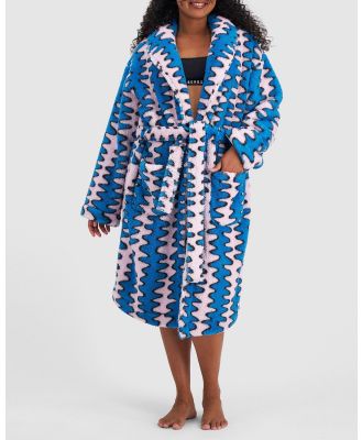 Bonds - Sleep Fleece Robe - Sleepwear (Base Squiggle) Sleep Fleece Robe