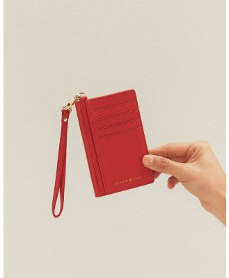Bonnie and Kind - Slimline Wallet   Red - Wallets (Red) Slimline Wallet - Red
